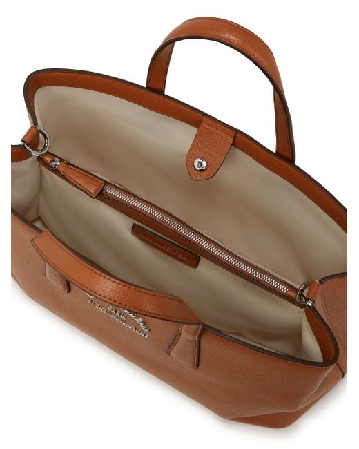 Karl Lagerfeld Brown Rue St-Guillaume Satchel Bag