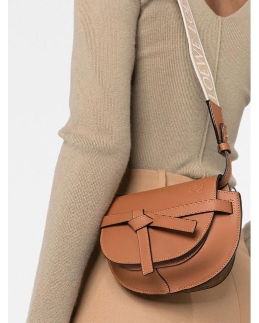 Loewe Pink Mini Dual-Function Crossbody Handbag