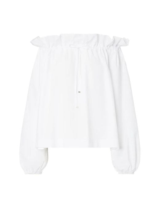Liu Jo White Poplin Blouse