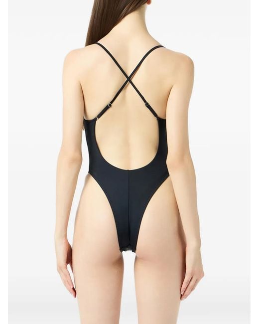 Blumarine Blue Dolphin Swimsuit
