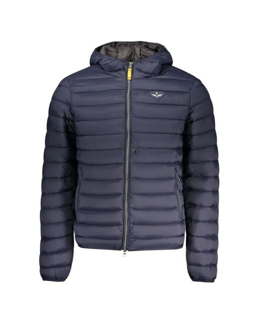 Armata Di Mare Blue Quilted Padded Jacket for men