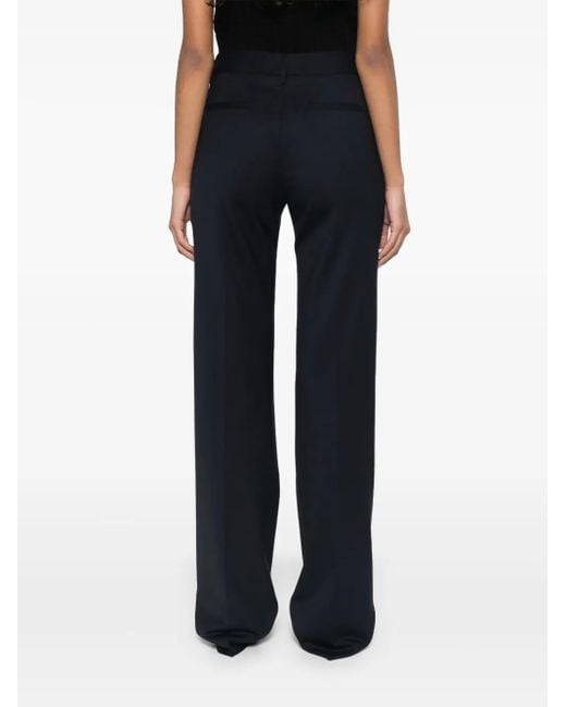 Alessandra Rich Blue Lightweight Trousers