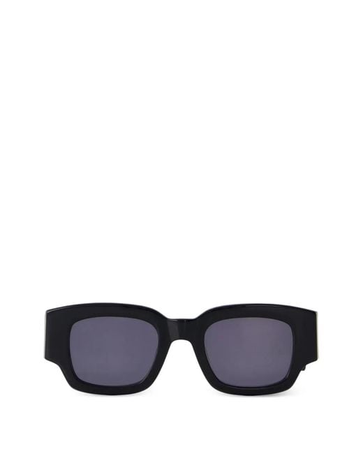 AMI Black 75001 Square-Frame Sunglasses