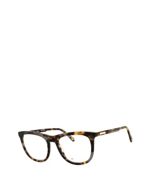 Gant Black Tortoiseshell-Effect Cat-Eye Frame Glasses