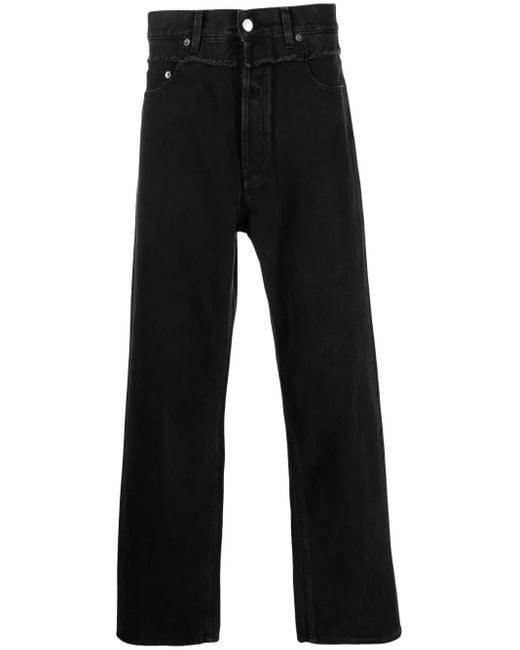 Ambush Black High Waisted Denim Jeans for men