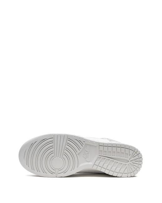 Nike White Dunk High "Plaid for men