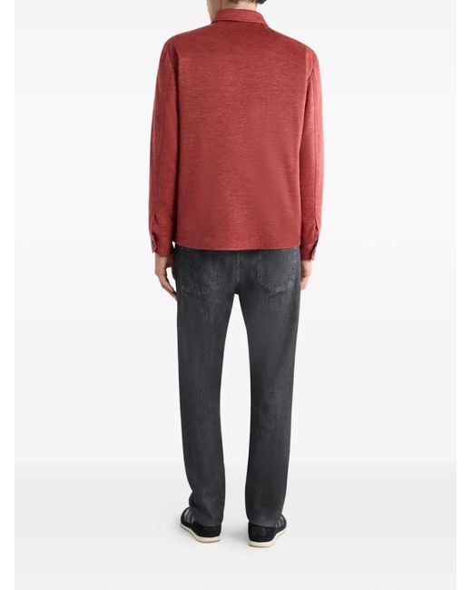 Etro Pink Long-Sleeves Jacket for men