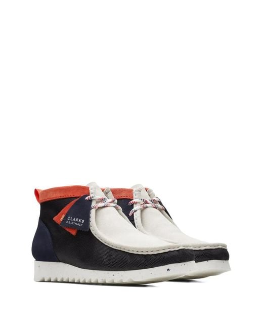 Clarks Black Wallabee Boots for men
