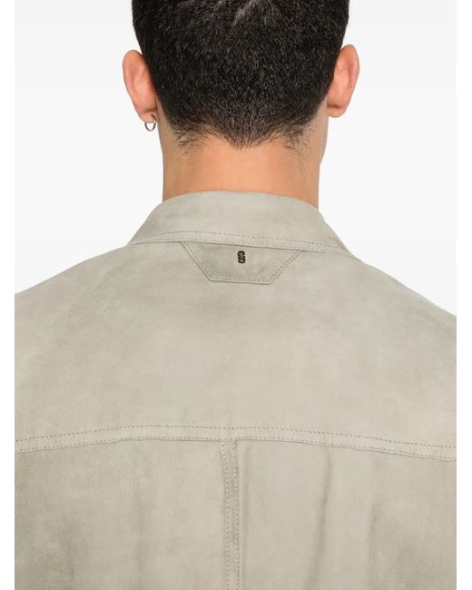 Salvatore Santoro Geknöpfte Jacke Mit Aufgesetzten Taschen in Natural für Herren