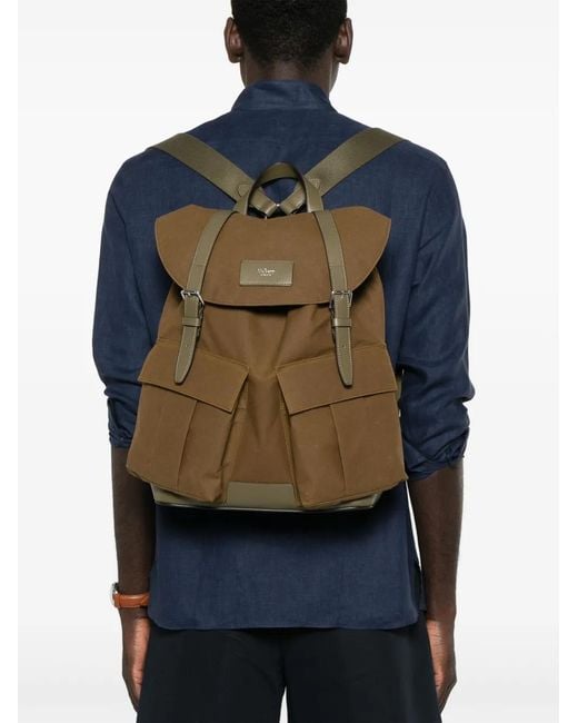 Mulberry Brown Heritage Backpack for men