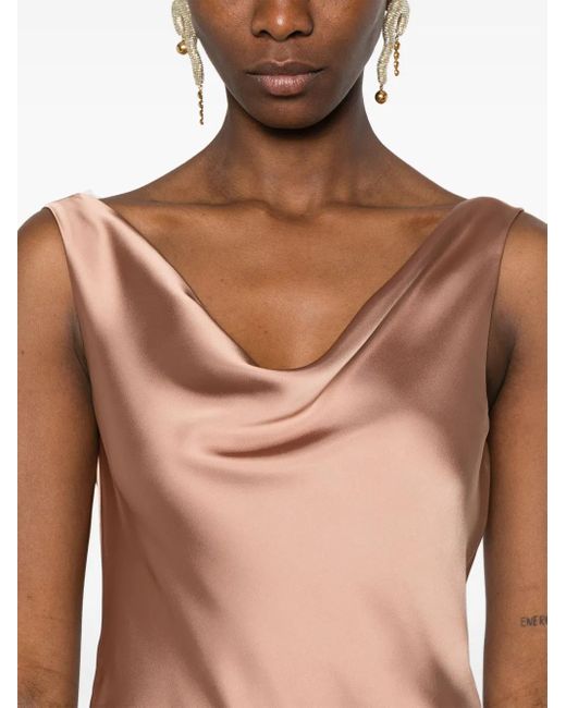 Norma Kamali Maria トップ Pink