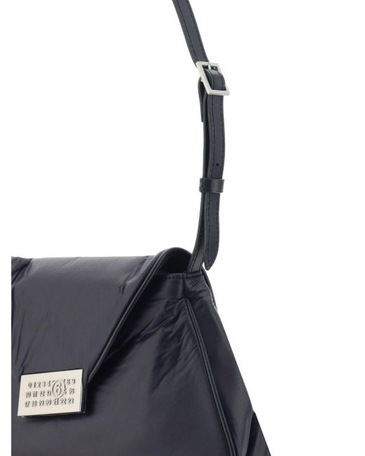 MM6 by Maison Martin Margiela Blue Numeric Shoulder Bag