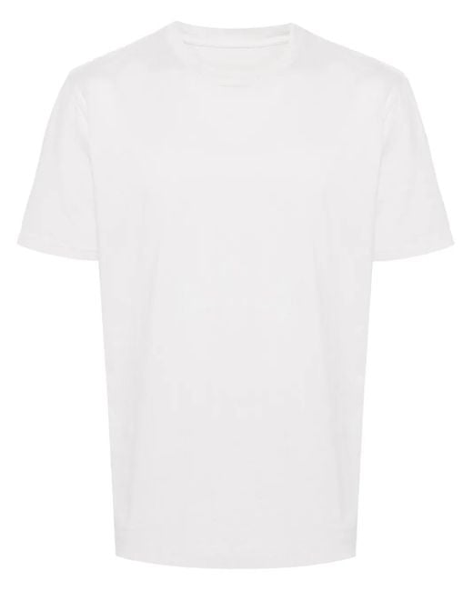 Maison Margiela White Cotton T-shirt for men