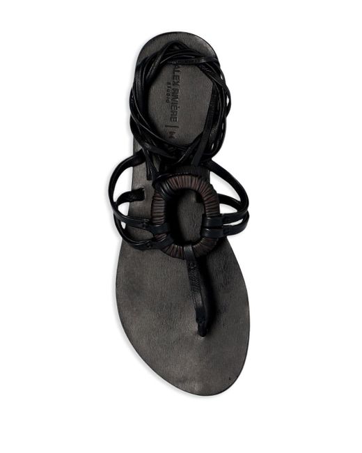 Manebí Brown Mer Leather Sandals