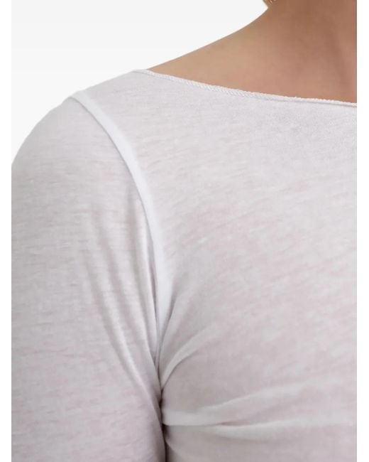 AYA MUSE Top Met Boothals in het White
