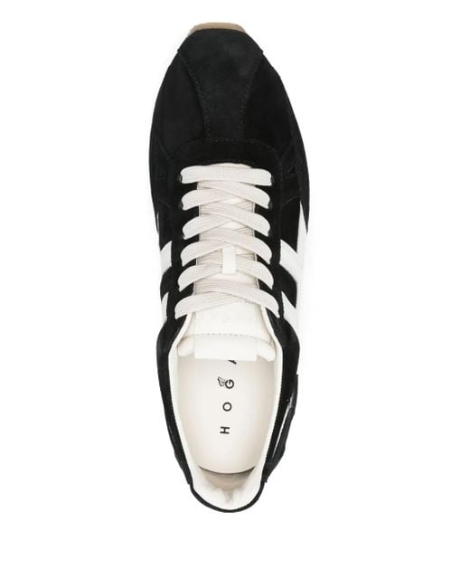 スニーカー HOGAN 'H671' sneakers Hogan H671 suede sneakers in brown - Hogan | Mytheresa