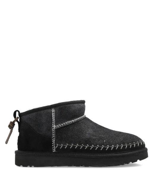 Ugg レザーブーツ Black