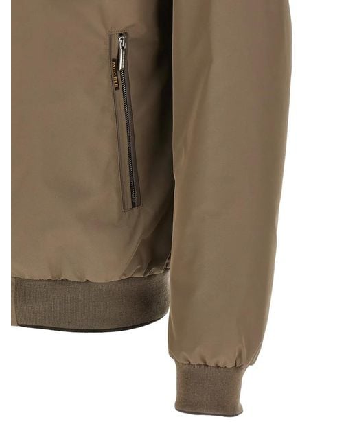 Moorer Green Veste Bomber Manetti-Wk for men