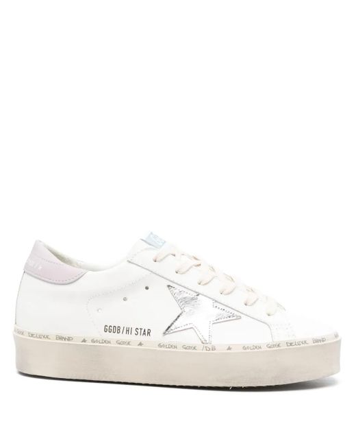 Golden Goose Deluxe Brand Hi Star スニーカー White
