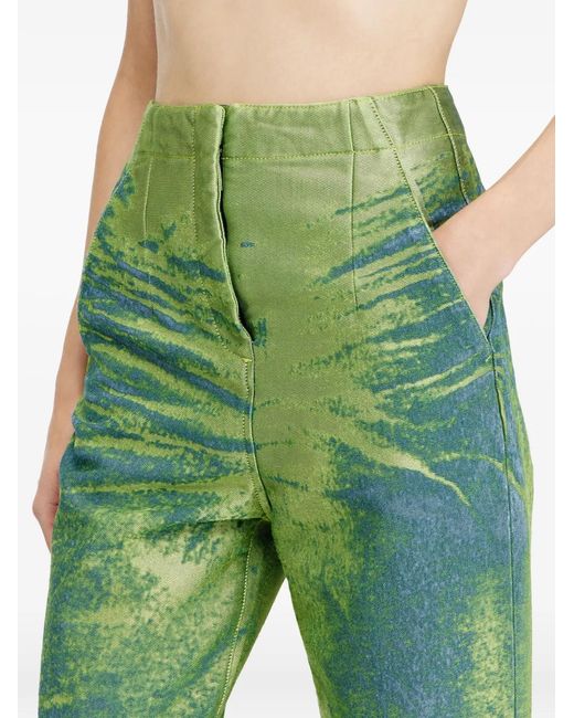 DIESEL Green D-Drelian Jeans