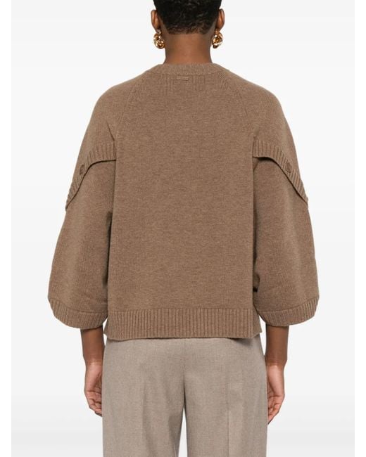 Max Mara Brown 'Ampex' Sweater
