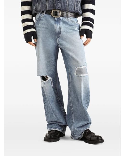 Dolce & Gabbana Blue Denim Trousers for men