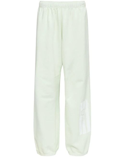 MM6 by Maison Margiela White Numbers-Motif Track Pants