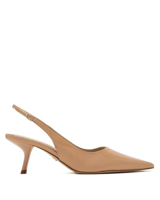 Sam Edelman Natural 60Mm Slingback Pointed-Toe Pumps