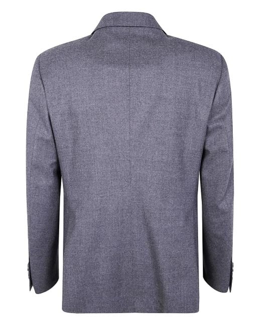 Tagliatore Blue Double-Breasted Wool Suit for men