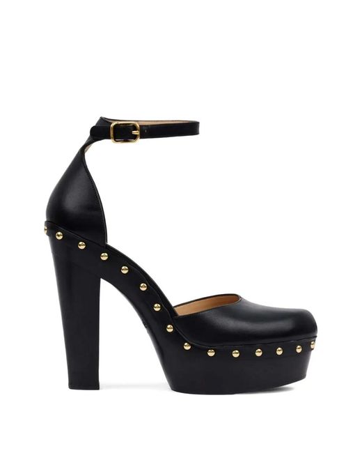 Chloé Black Lola Stud-Embellishment Pumps