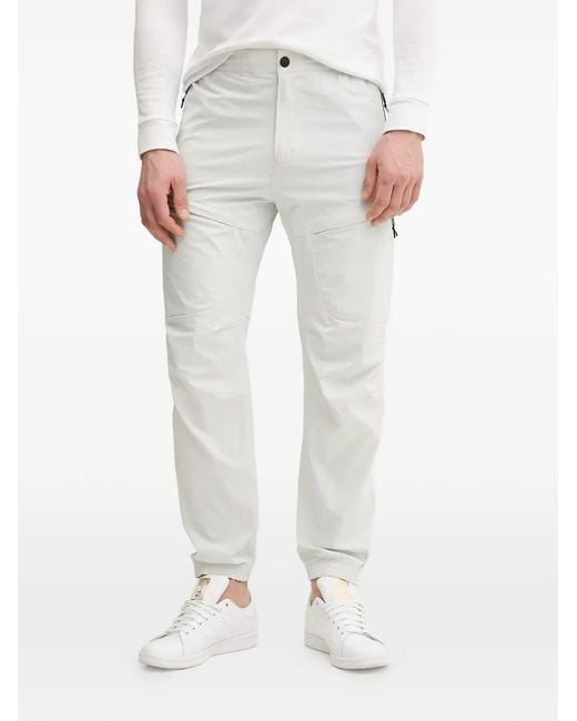 Bogner Fire + Ice White Ludwig Logo-Patch Track Pants for men