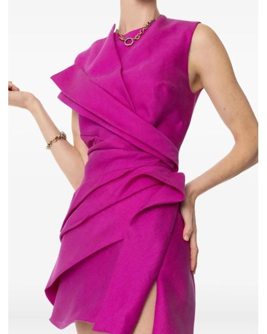 Acler Pink Kenley Minikleid