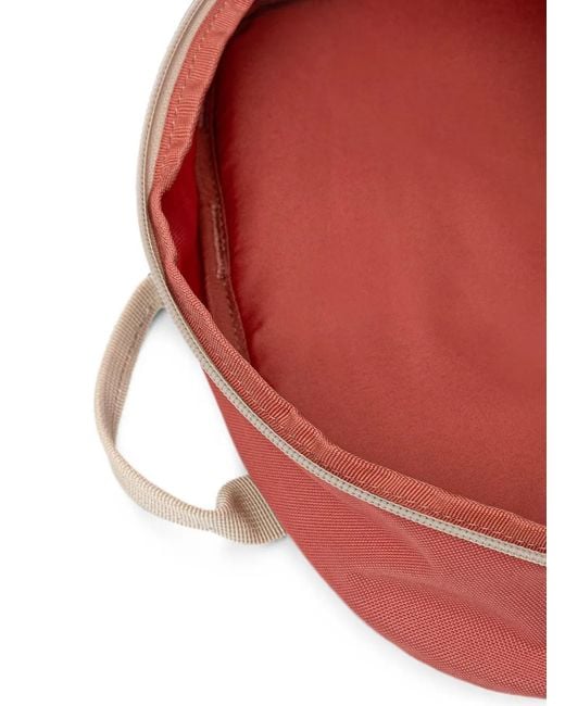Columbia Red Buxton Logo-Patch Backpack