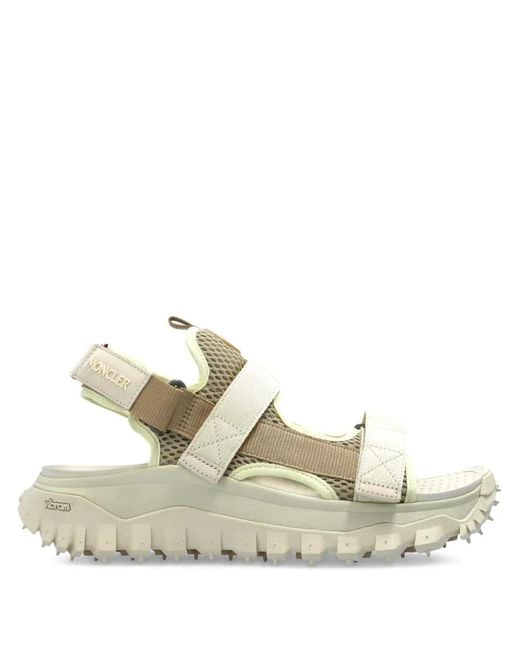 Moncler Metallic Trailgrip Vela Sandals