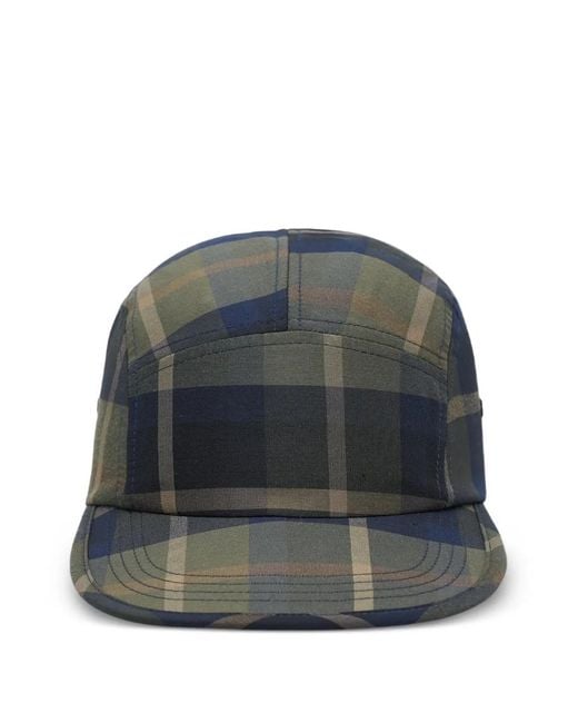 Gorra A Cuadros Comme des Garçons de hombre de color Gray