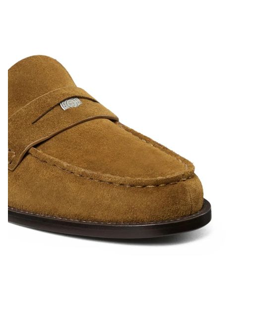 Tory Burch Brown Classic Penny Loafer