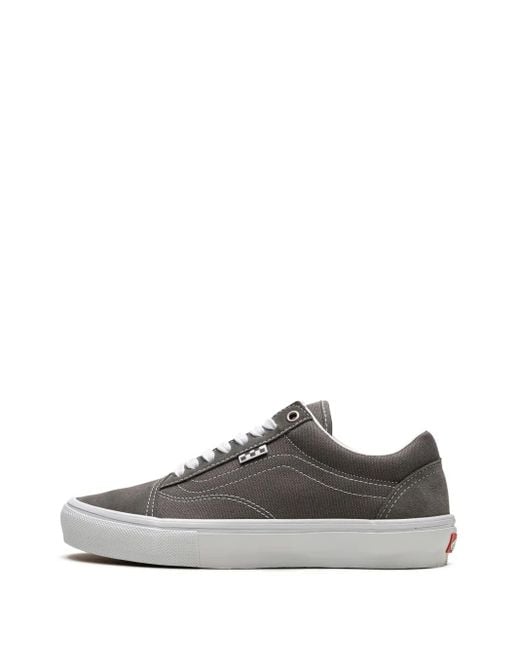 Vans Gray Skate Old Skool "Pewter/True" Sneakers