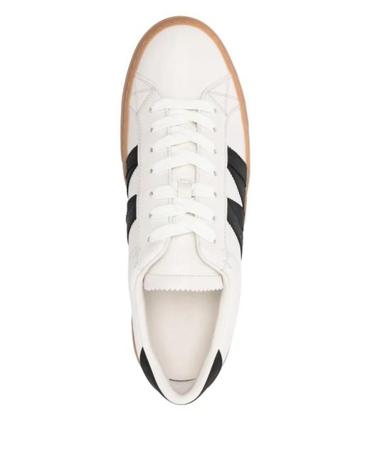 Moncler Multicolor Monaco2 Leather Sneakers for men