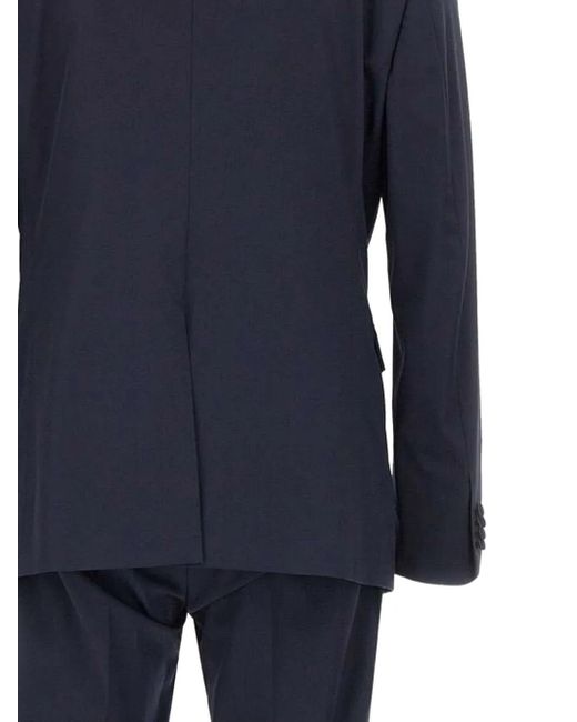 Corneliani Blue Wool Suit for men