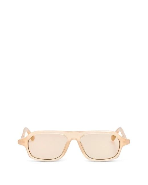 Jacquemus Natural Geometric Sunglasses