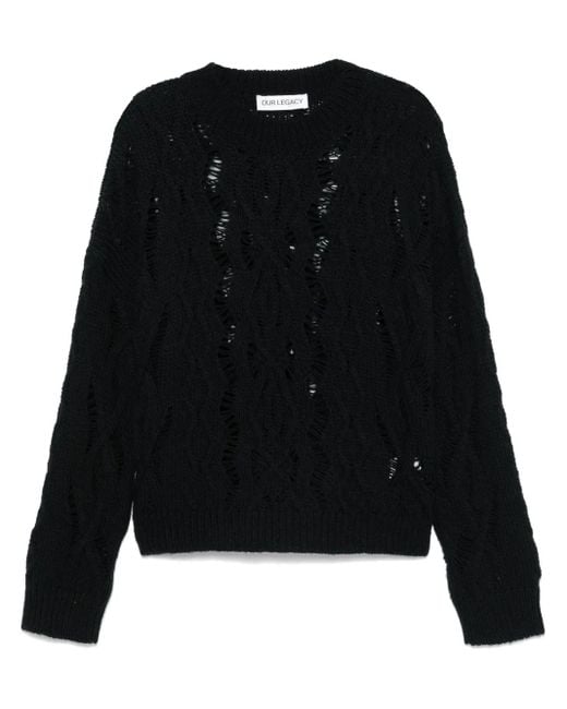 Our Legacy Black Sweaters for men