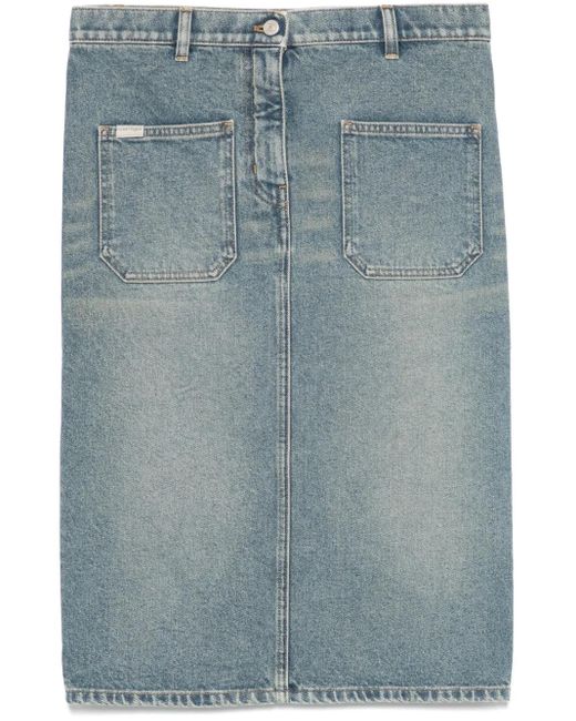 Courreges デニムスカート Blue
