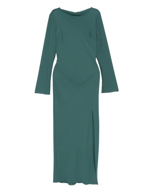 farfetch green dress Italian Emerald Green Cotton Stretch Suit – StudioSuits main image 0