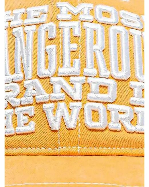DENIM TEARS Metallic Embroidered Baseball Cap for men