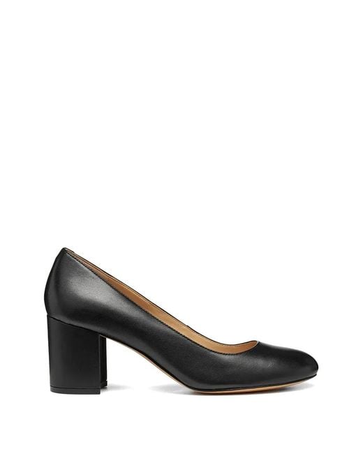 Geox Black Virnilisa 65 Block Heel Pumps