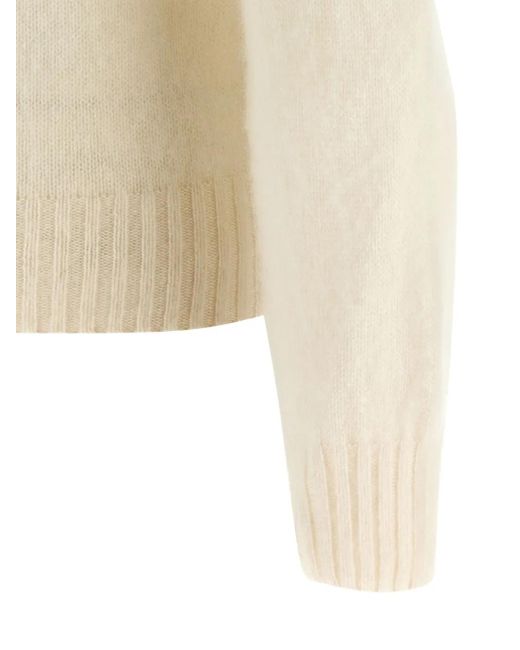 Tom Ford White Crewneck Sweater for men