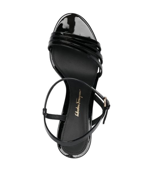 Ferragamo Black Sandals