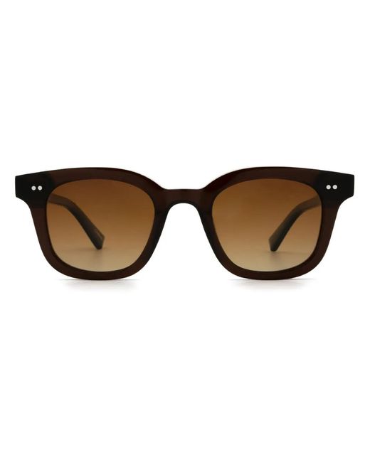 Chimi Brown Square-Frame Sunglasses