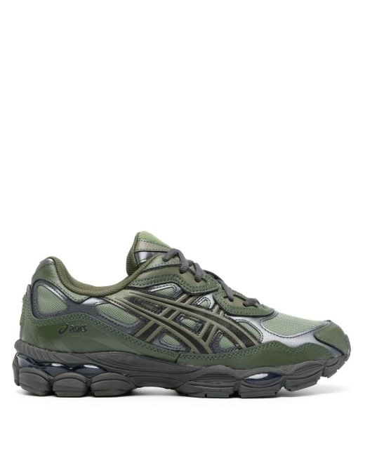 Asics Green Gel-nyc Sneakers Moss / Forest for men