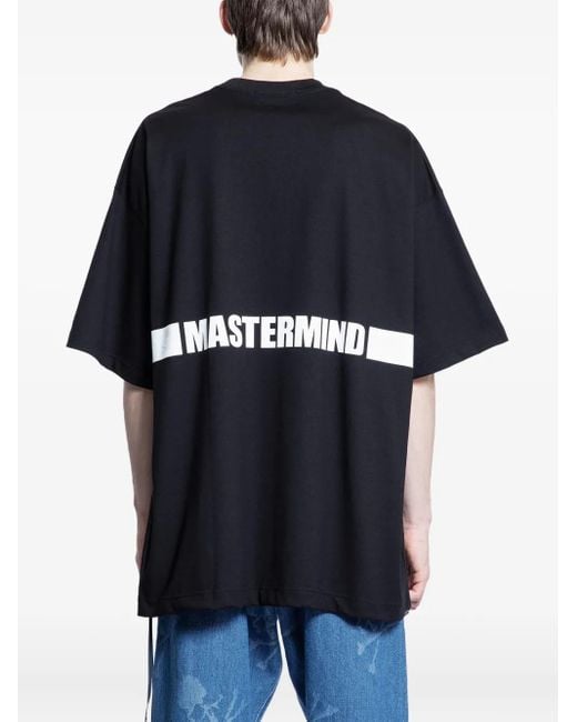 MASTERMIND WORLD T-Shirt mit Totenkopf-Print in Blue für Herren